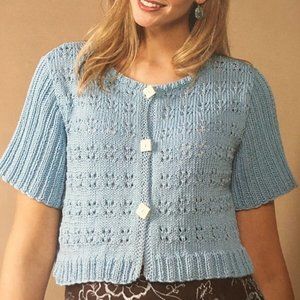 NASHUA HANDKNITS North American Lifestyle Spring Summer Pattern Book Sweaters